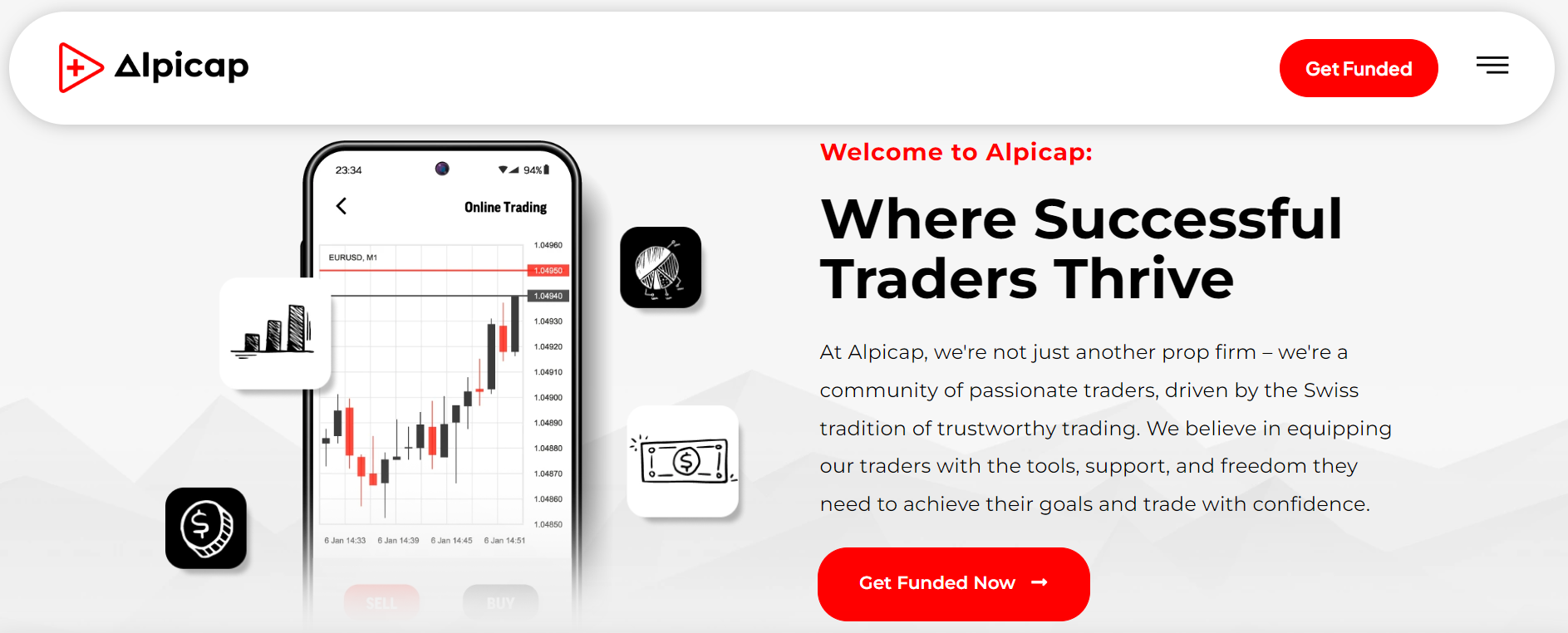 alpicap landing page